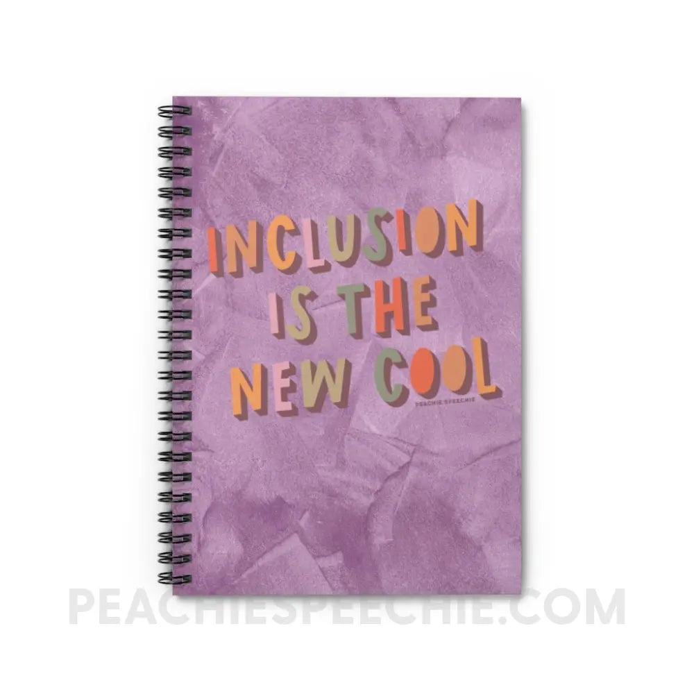 Inclusion Is The New Cool Notebook - Paper products peachiespeechie.com