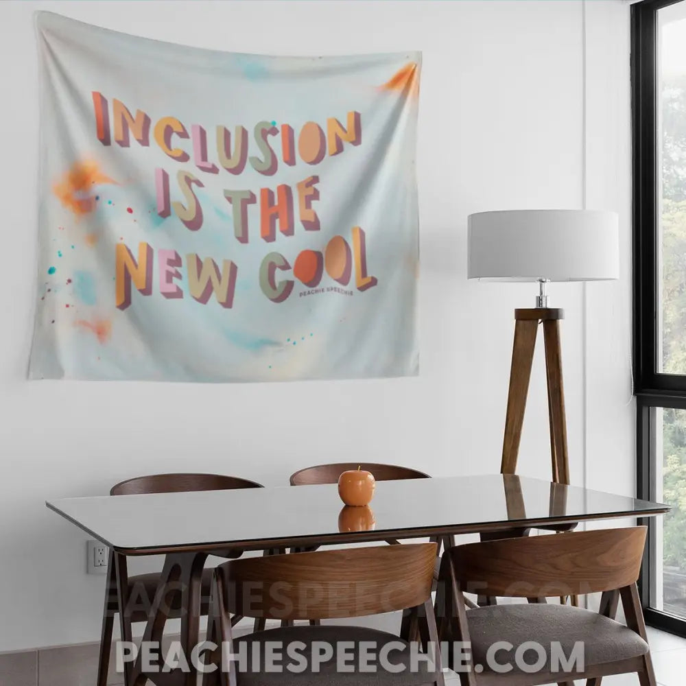 Inclusion Is The New Cool Tapestry - 60’’ × 50’’ - Home Decor peachiespeechie.com