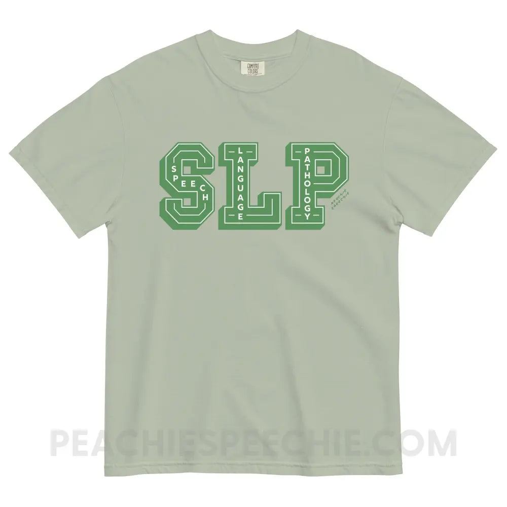 Letters - In - Letters SLP Comfort Colors Tee - peachiespeechie.com