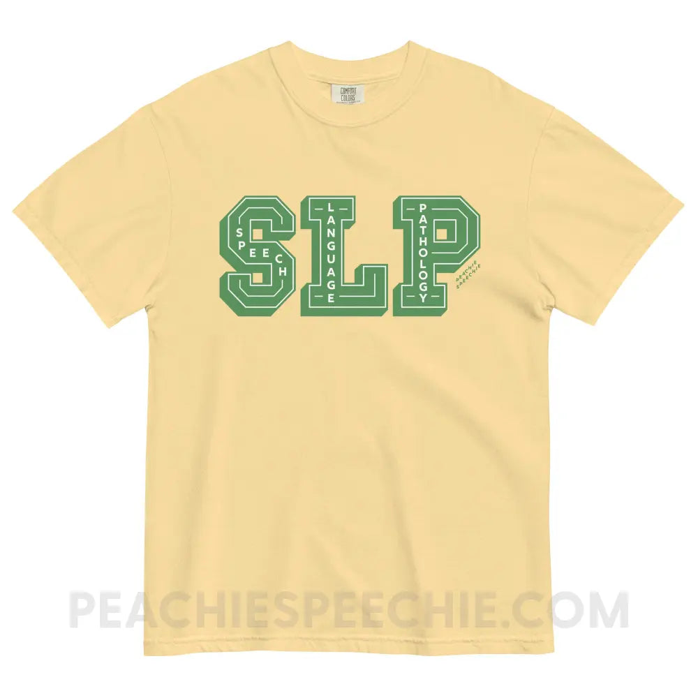 Letters-In-Letters SLP Comfort Colors Tee - peachiespeechie.com