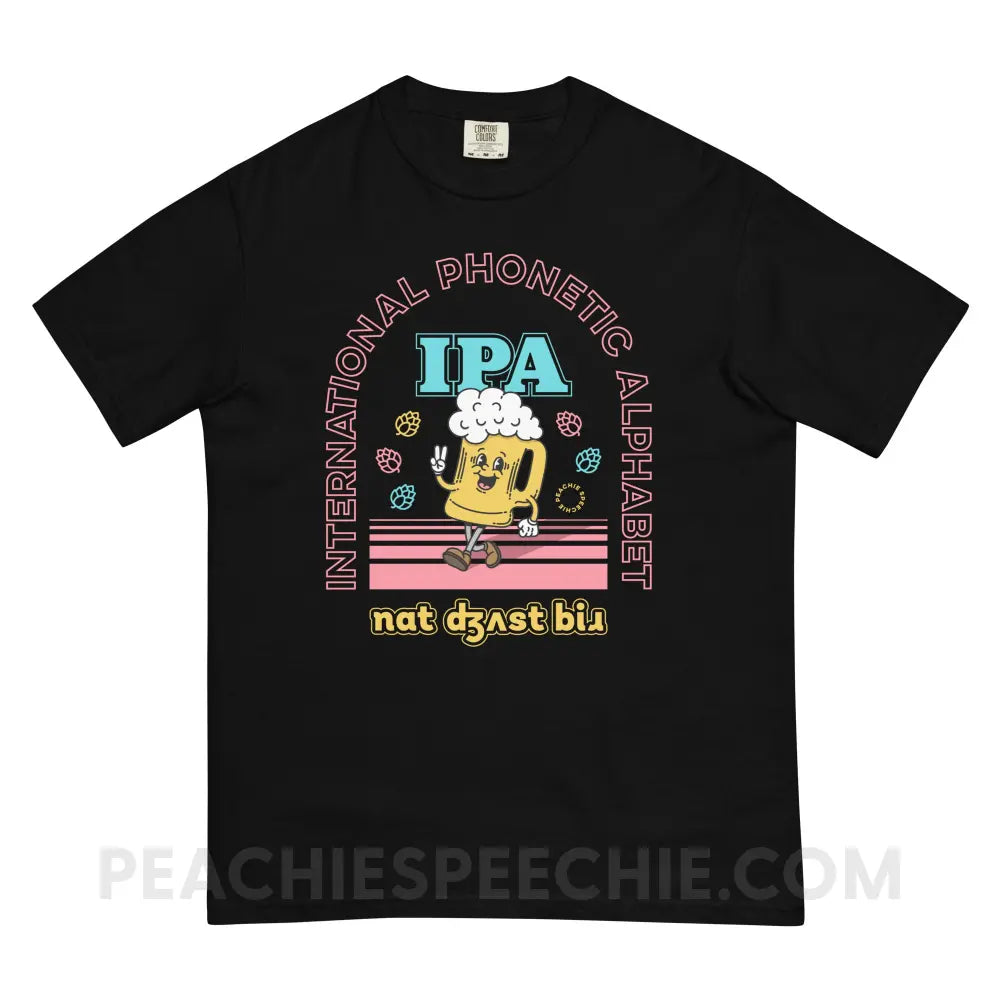 IPA - Not Just Beer Comfort Colors Tee - Black / S - peachiespeechie.com