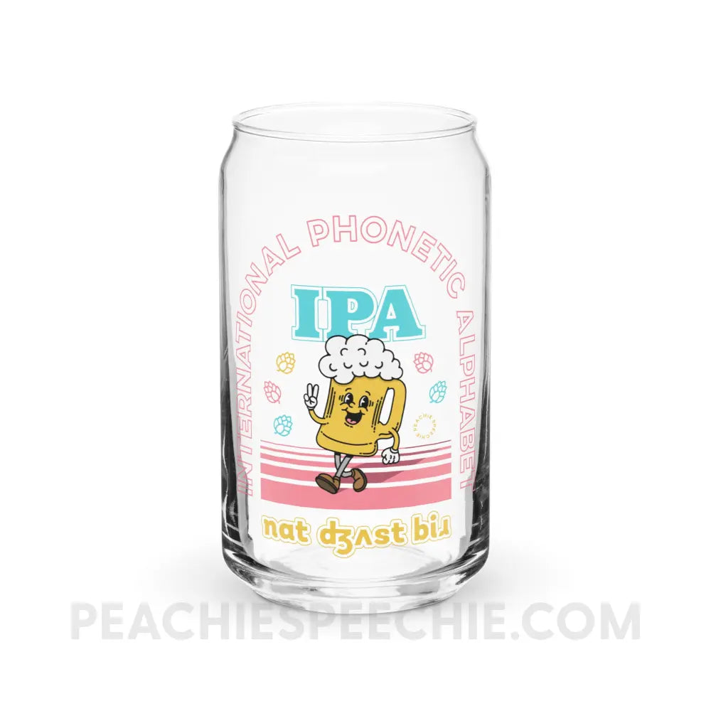 IPA - Not Just Beer Pint Glass - peachiespeechie.com