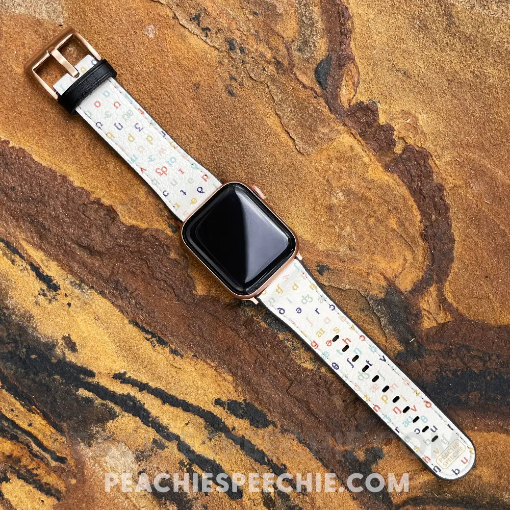 IPA Pattern Apple Watch Band - Accessories peachiespeechie.com