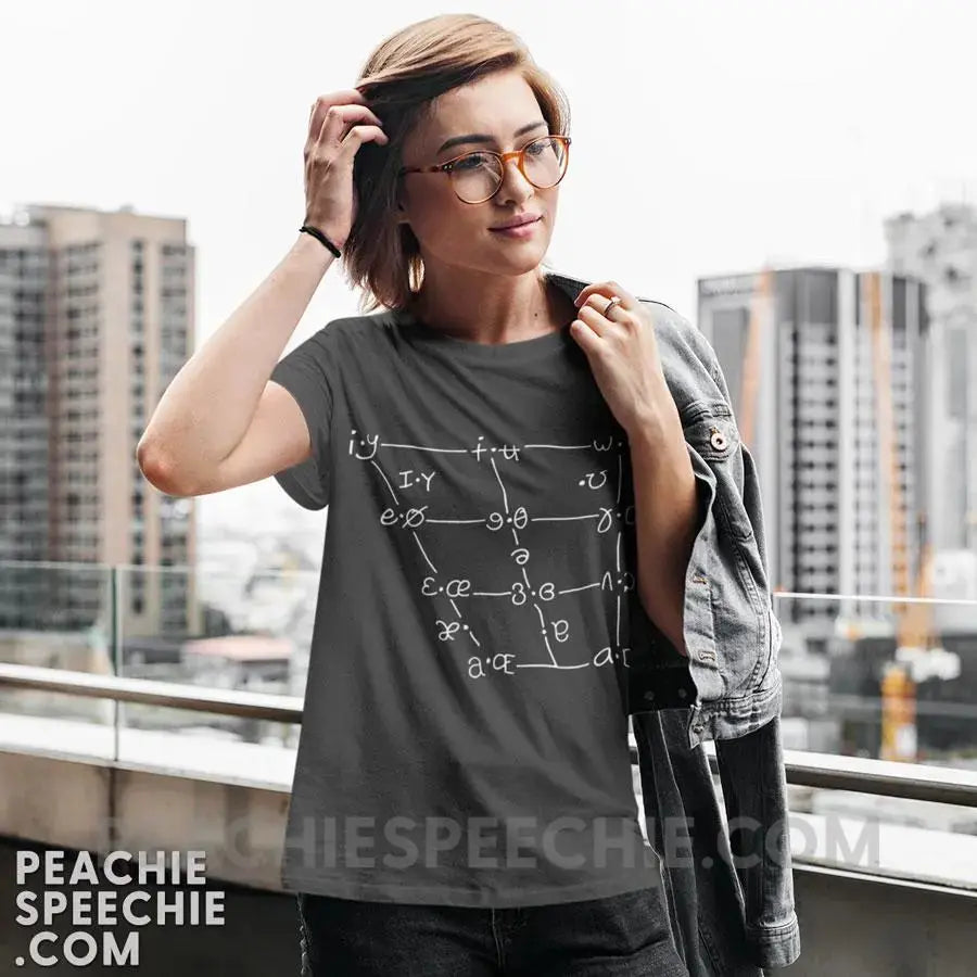 IPA Vowel Chart Comfort Colors Tee