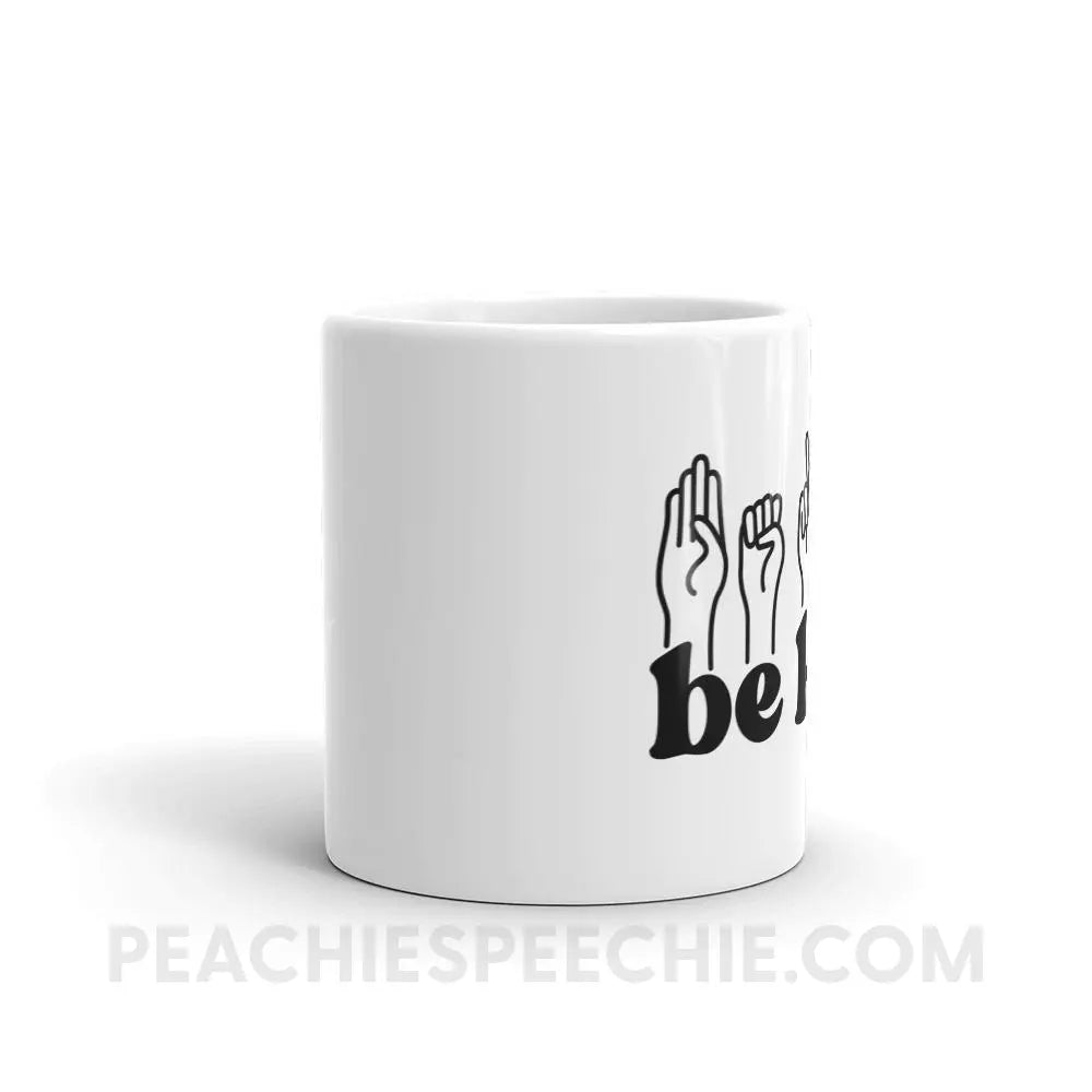 Be Kind Hands Coffee Mug - peachiespeechie.com