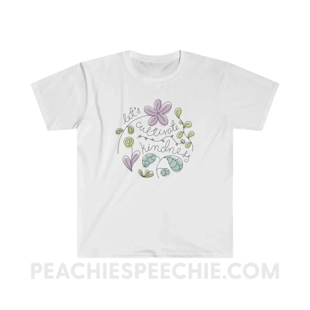 Kindness Classic Tee - White / S - T-Shirt peachiespeechie.com