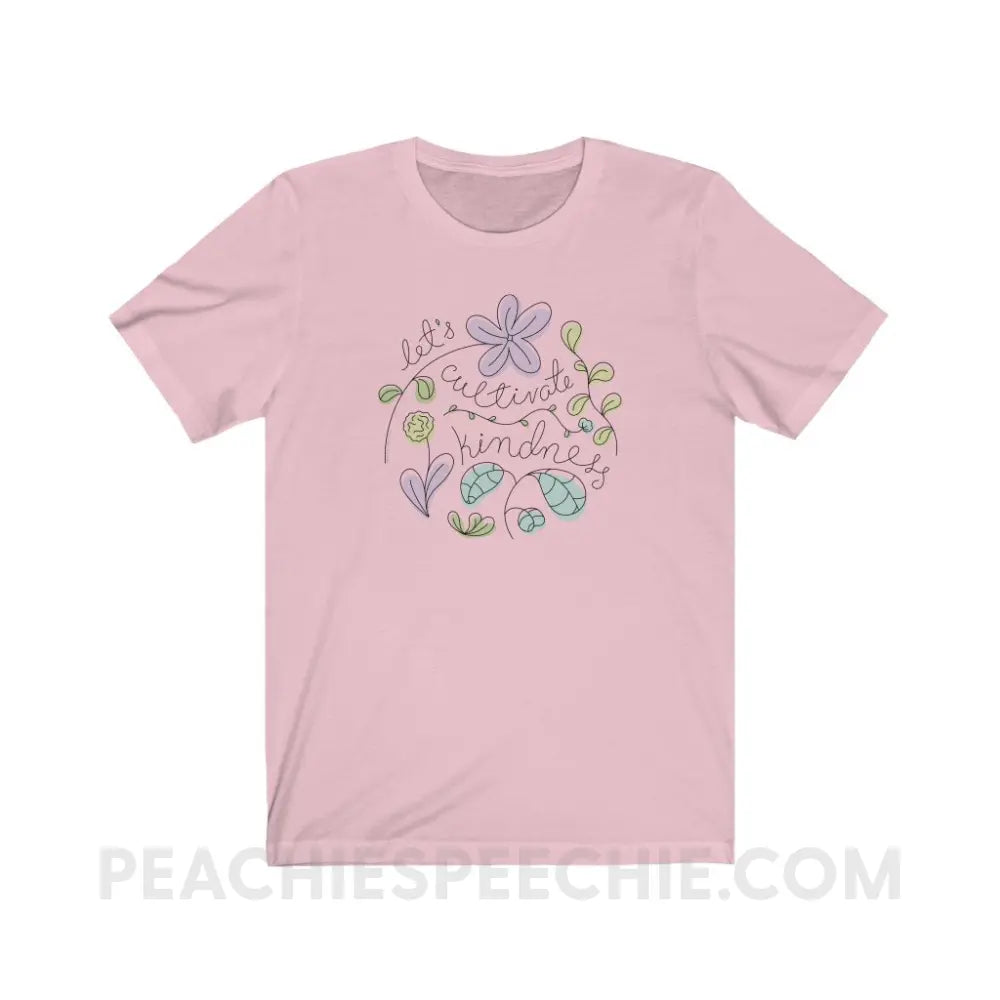 Kindness Premium Soft Tee - Pink / XS - T-Shirt peachiespeechie.com