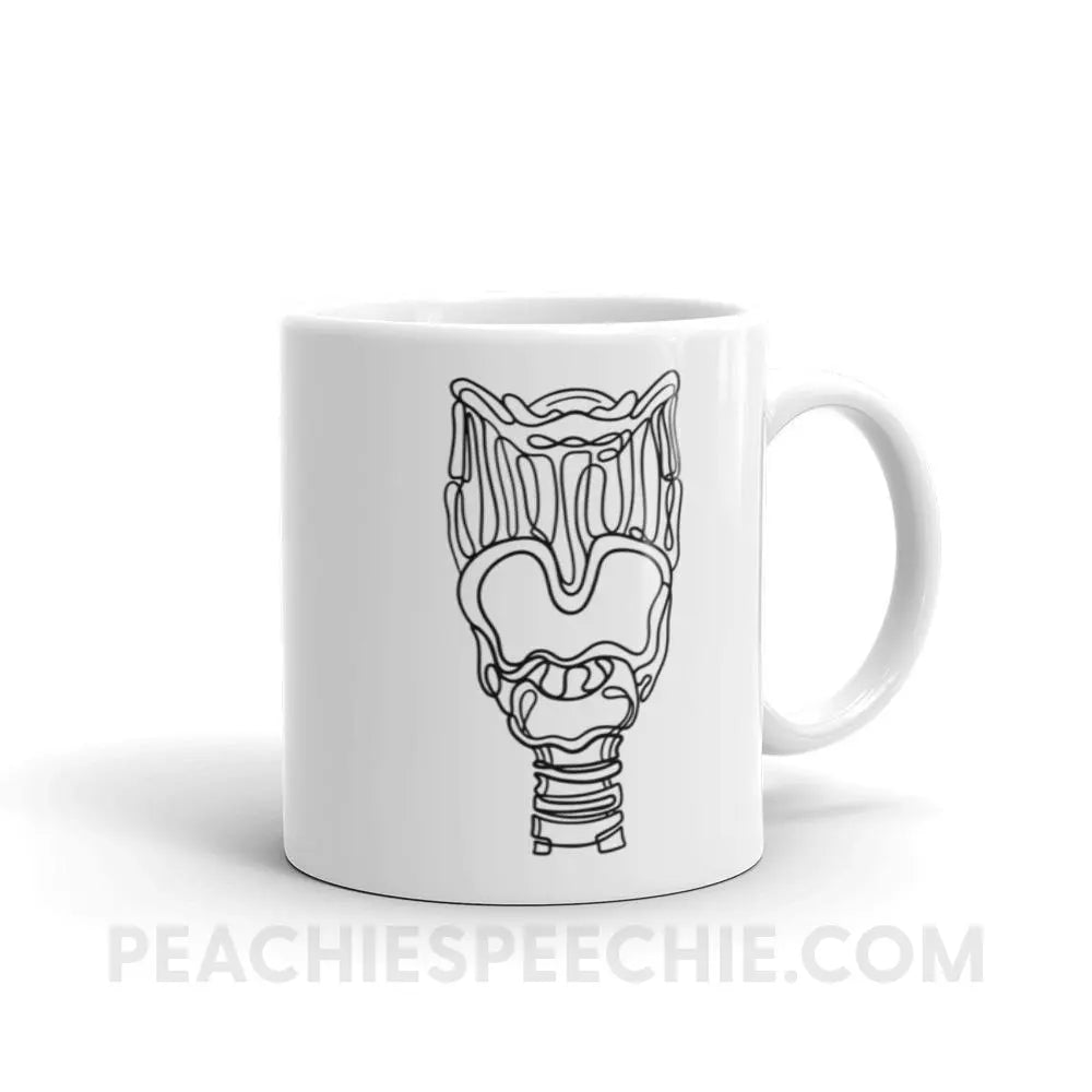 Larynx Coffee Mug - 11oz - Mugs peachiespeechie.com