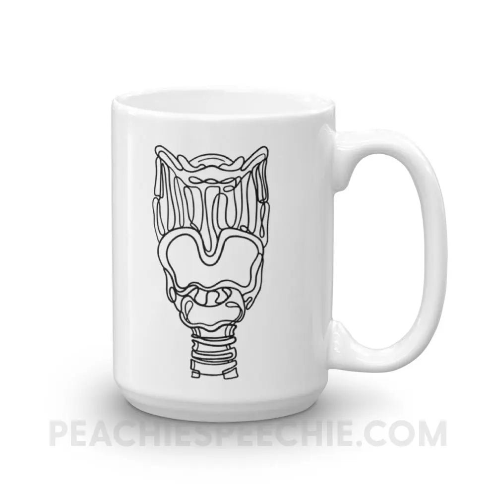 Larynx Coffee Mug - 15oz - Mugs peachiespeechie.com