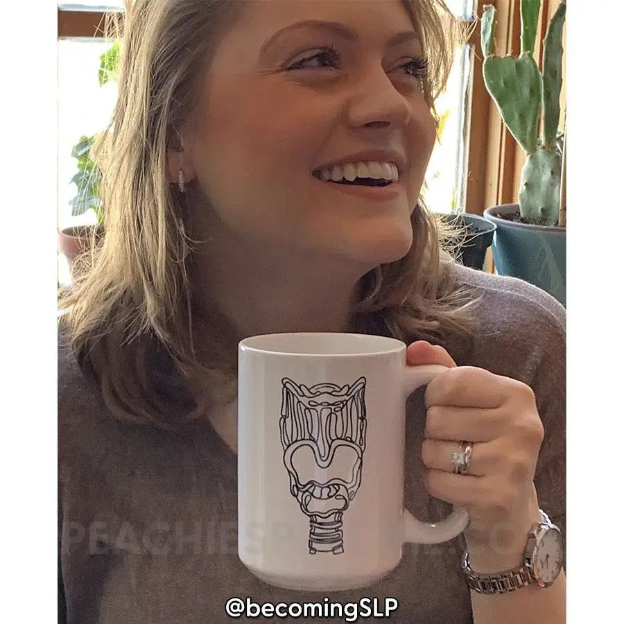Larynx Coffee Mug - Mugs peachiespeechie.com