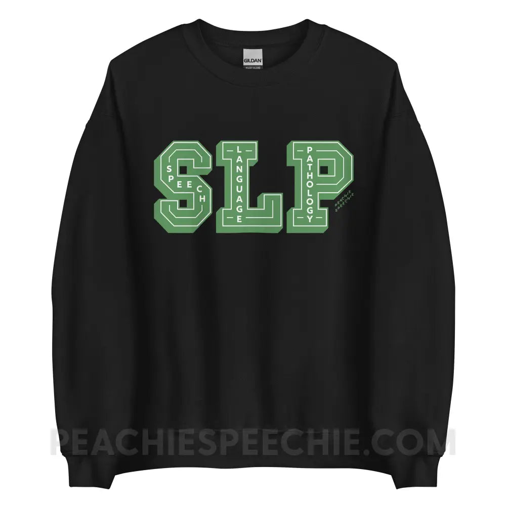 Letters-In-Letters SLP Classic Sweatshirt - Black / S - peachiespeechie.com