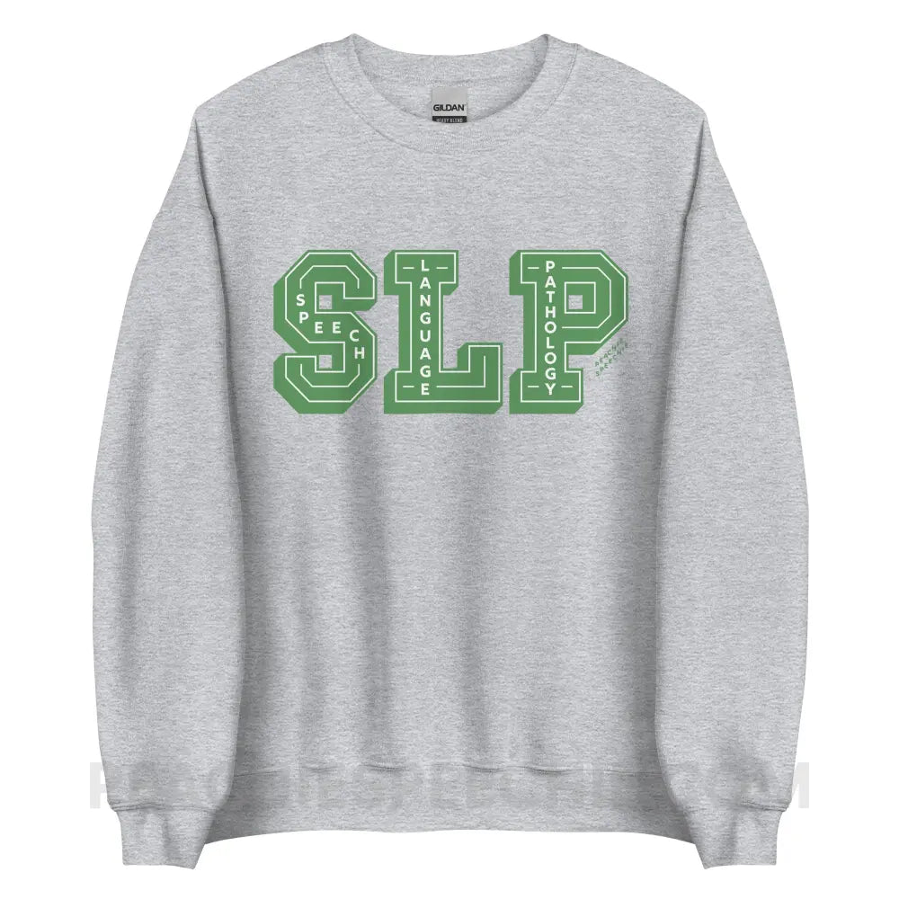 Letters-In-Letters SLP Classic Sweatshirt - Sport Grey / S - peachiespeechie.com