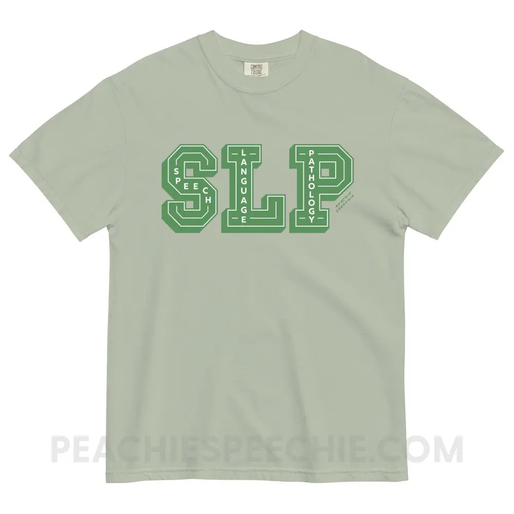 Letters-In-Letters SLP Comfort Colors Tee - peachiespeechie.com