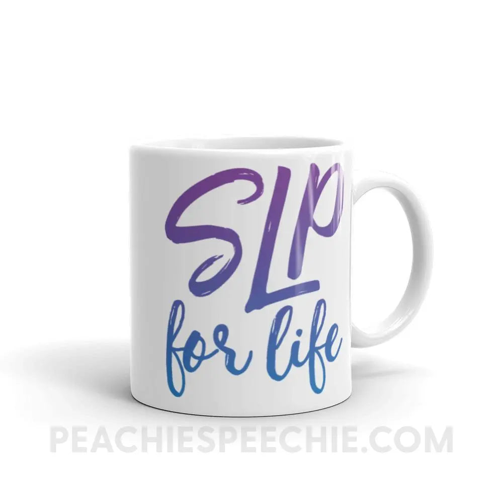 SLP For Life Coffee Mug - 11oz - Mugs peachiespeechie.com