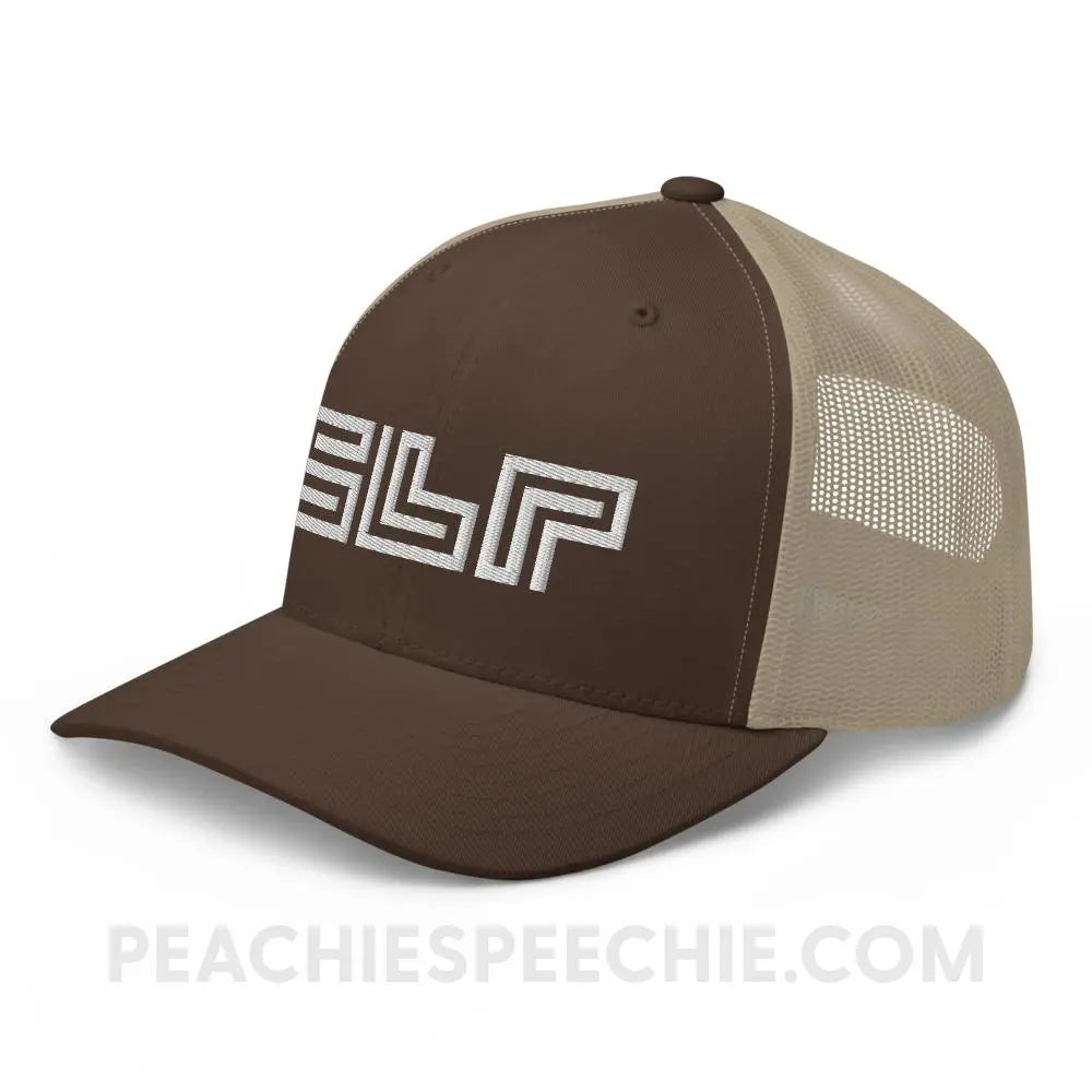 SLP Lines Trucker Hat - Hats peachiespeechie.com