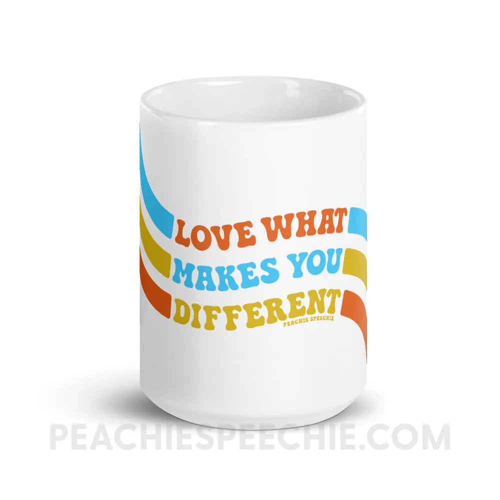 Love What Makes You Different™ Coffee Mug - peachiespeechie.com