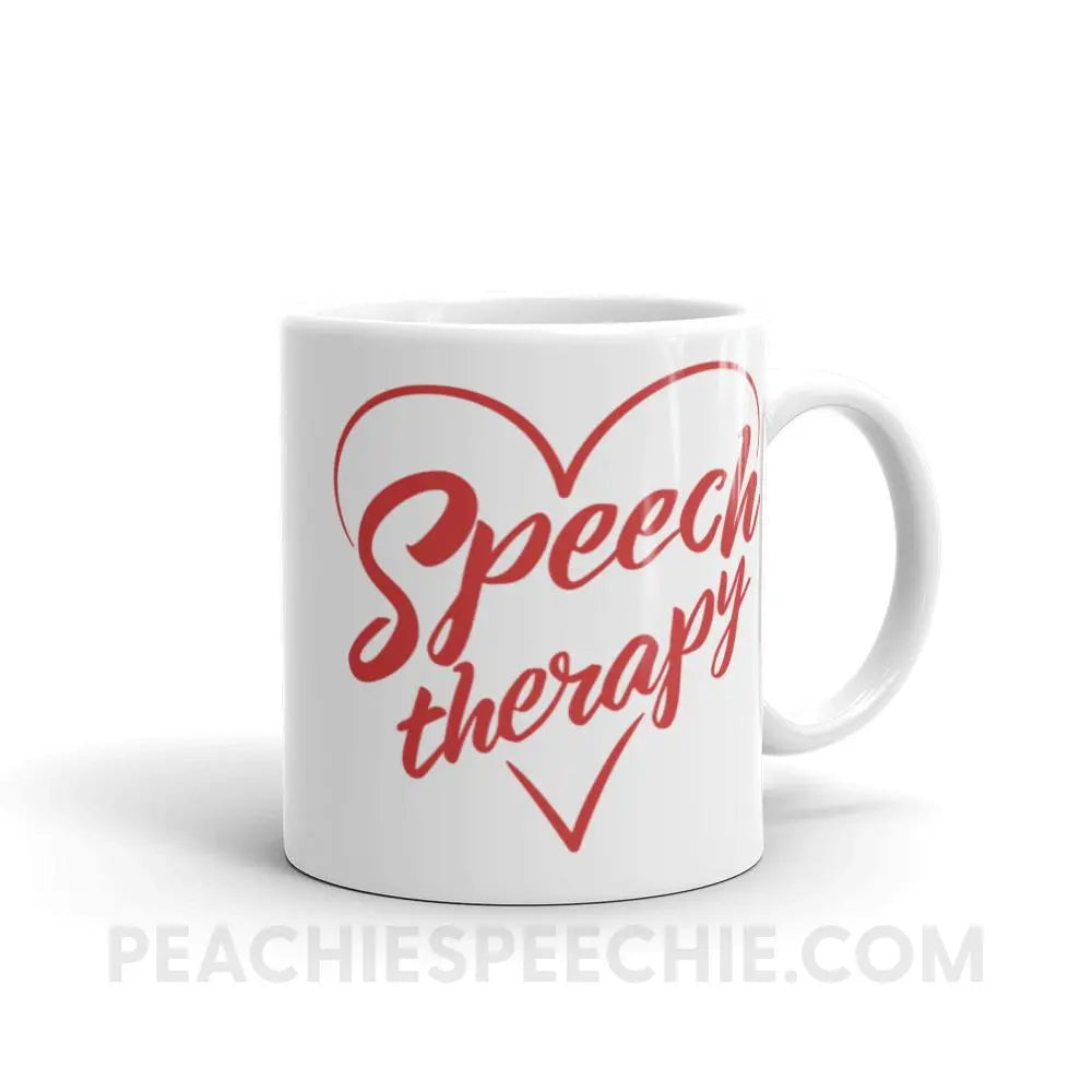 Love Speech Coffee Mug - 11oz - Mugs peachiespeechie.com