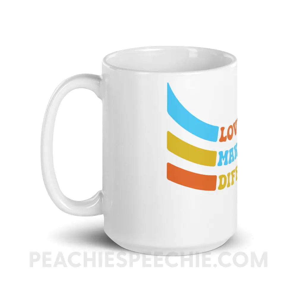 Love What Makes You Different™ Coffee Mug - peachiespeechie.com