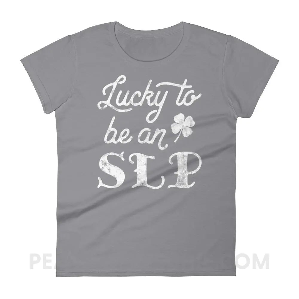 Lucky SLP Women’s Trendy Tee - T-Shirts & Tops peachiespeechie.com