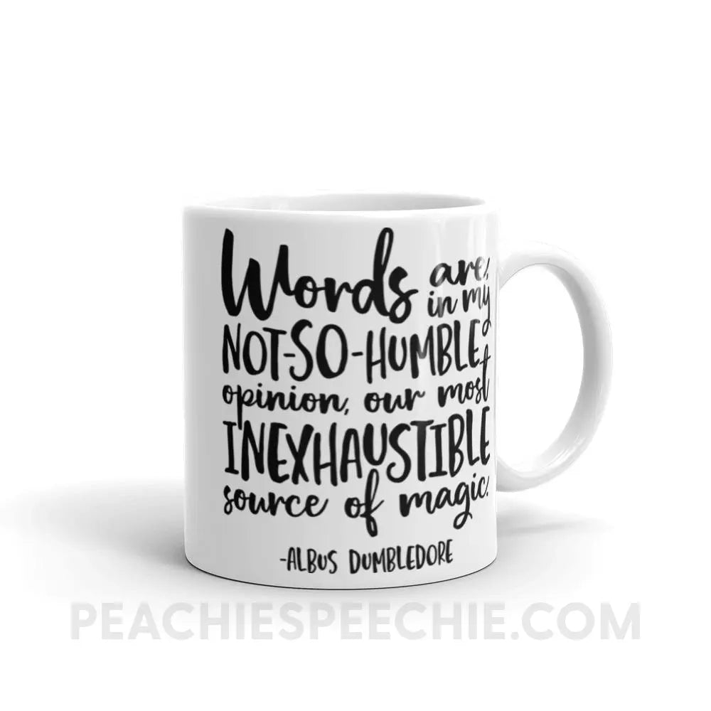 Magic Quote Coffee Mug - 11oz - Mugs peachiespeechie.com