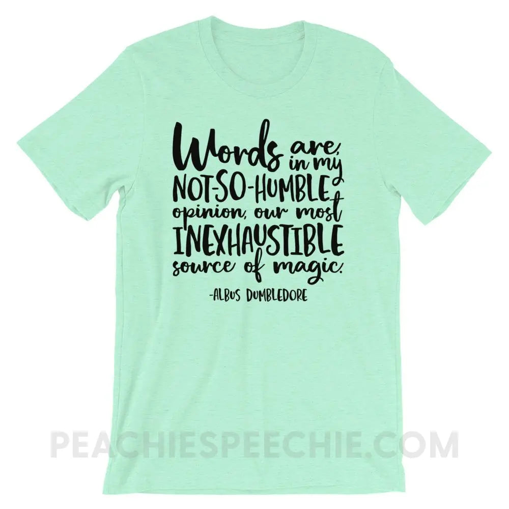 Magic Quote Premium Soft Tee - T-Shirts & Tops peachiespeechie.com