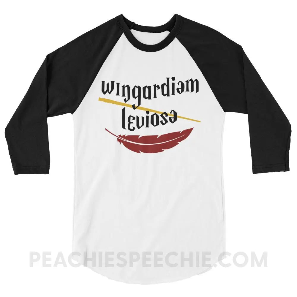 Magic Spell Baseball Tee - White/Black / XS T-Shirts & Tops peachiespeechie.com