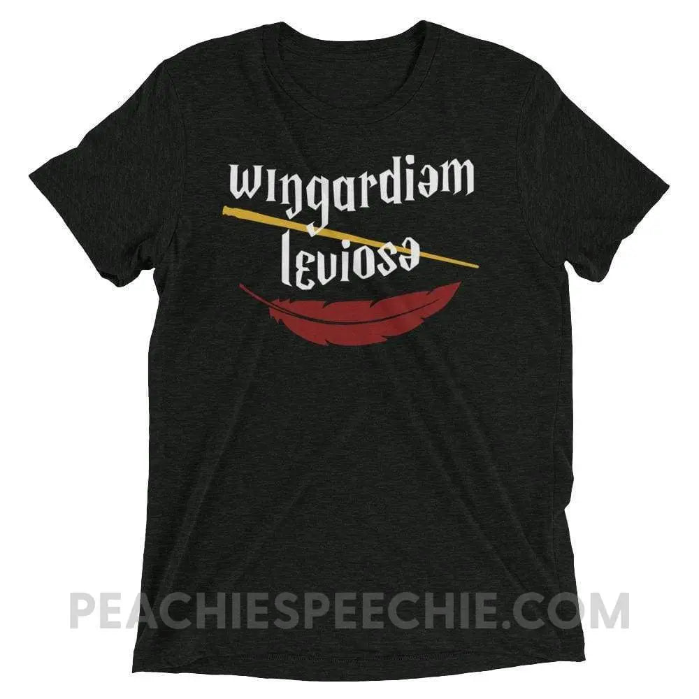 Magic Spell Tri-Blend Tee - Charcoal-Black Triblend / S - T-Shirts & Tops peachiespeechie.com