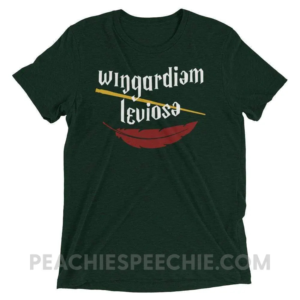 Magic Spell Tri-Blend Tee - Emerald Triblend / XS - T-Shirts & Tops peachiespeechie.com