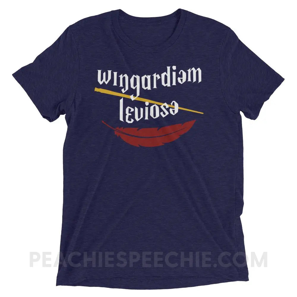 Magic Spell Tri-Blend Tee - Navy Triblend / XS - T-Shirts & Tops peachiespeechie.com