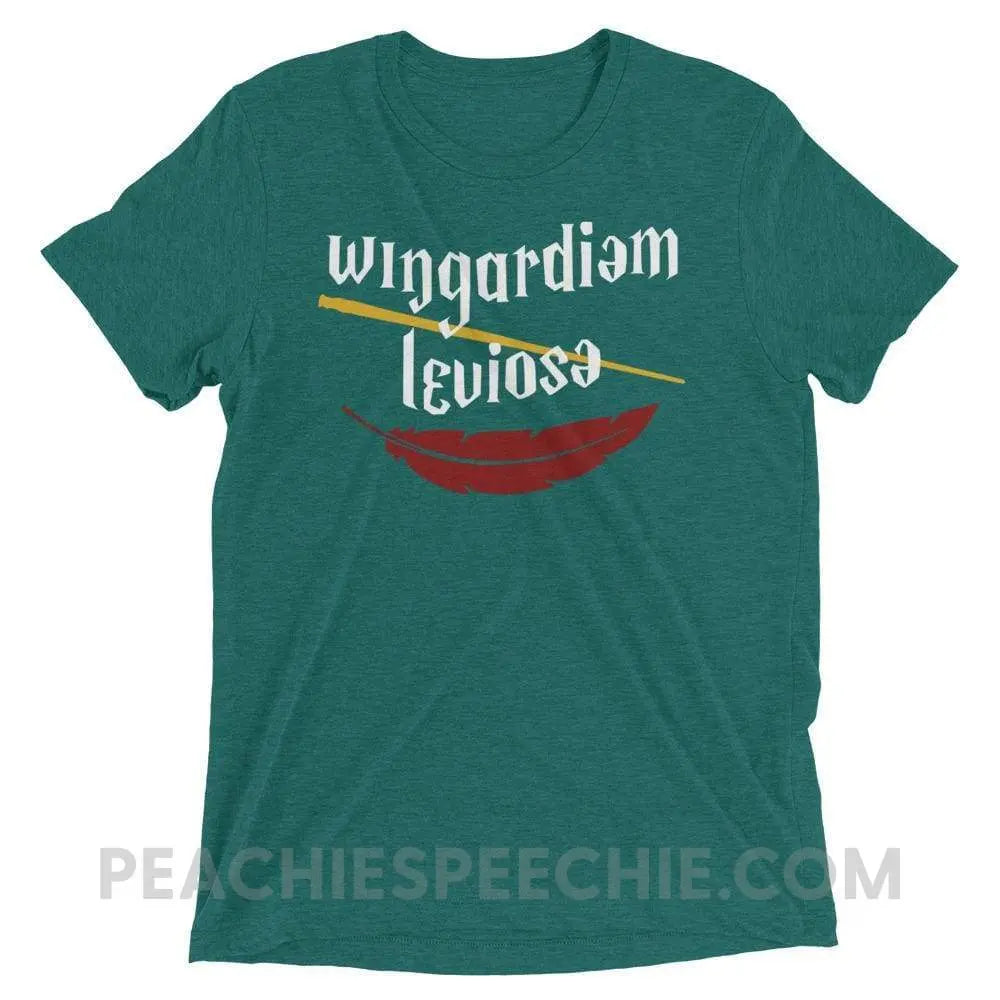 Magic Spell Tri-Blend Tee - Teal Triblend / XS - T-Shirts & Tops peachiespeechie.com