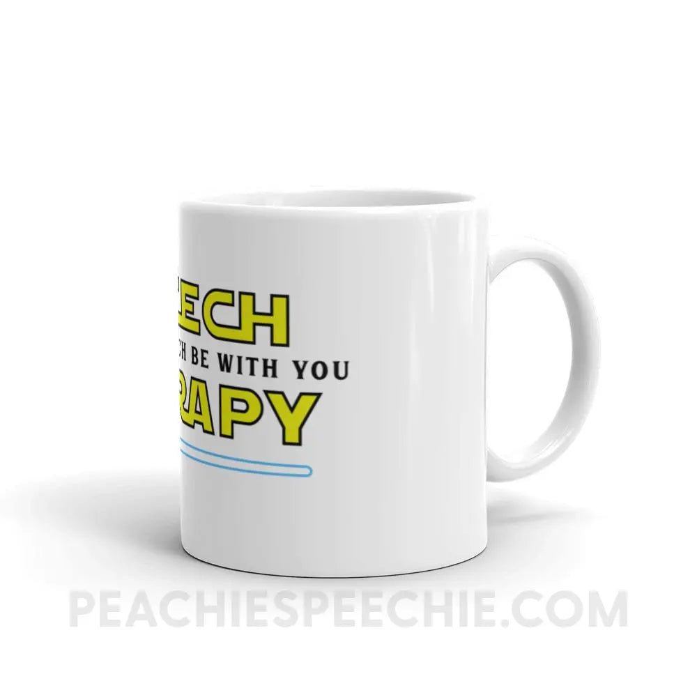 May The Speech Be With You Coffee Mug - Mugs peachiespeechie.com