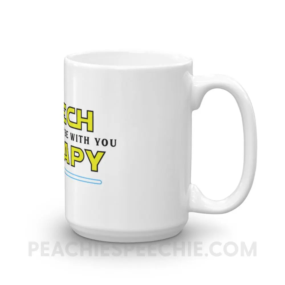 May The Speech Be With You Coffee Mug - Mugs peachiespeechie.com
