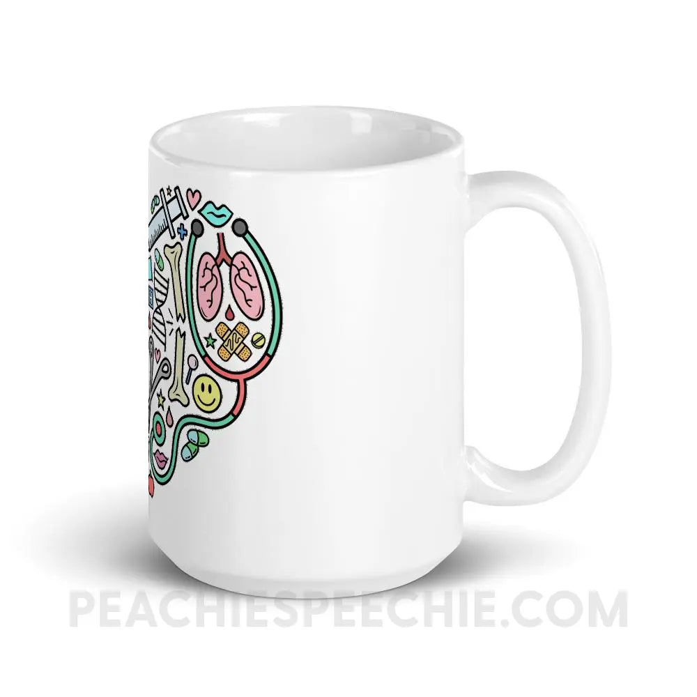 Medical Heart Coffee Mug - peachiespeechie.com