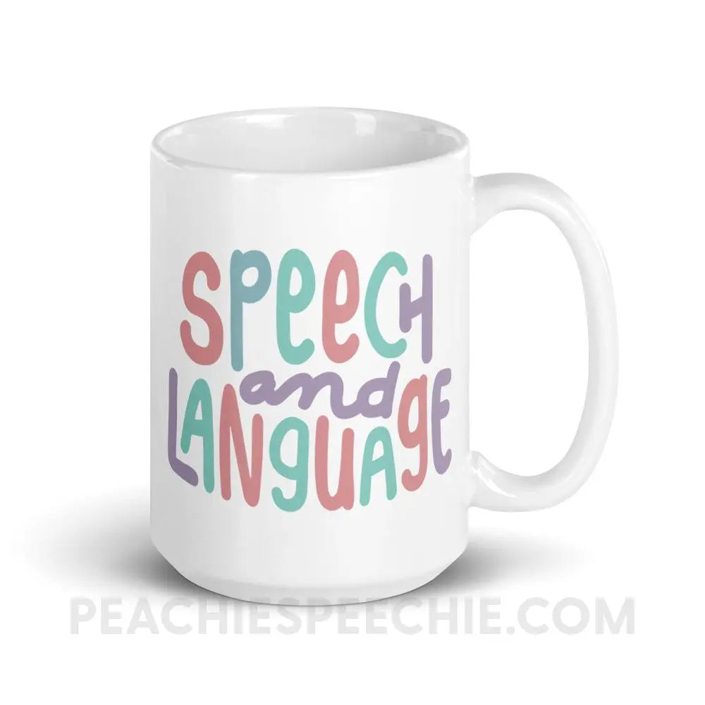 Mellow Speech and Language Coffee Mug - 15oz - Mugs peachiespeechie.com
