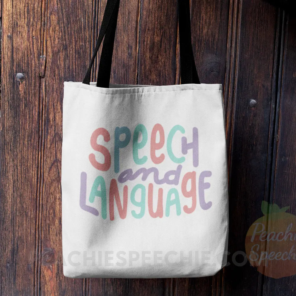 Mellow Speech and Language Everyday Tote - Bags peachiespeechie.com