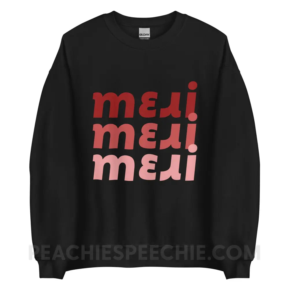 Merry (in IPA) Classic Sweatshirt - Black / S peachiespeechie.com