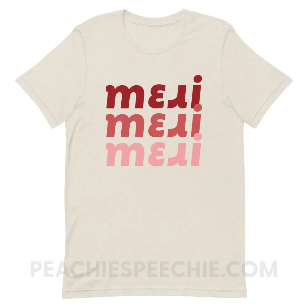 Merry (in IPA) Premium Soft Tee - Natural / S - T-Shirt peachiespeechie.com