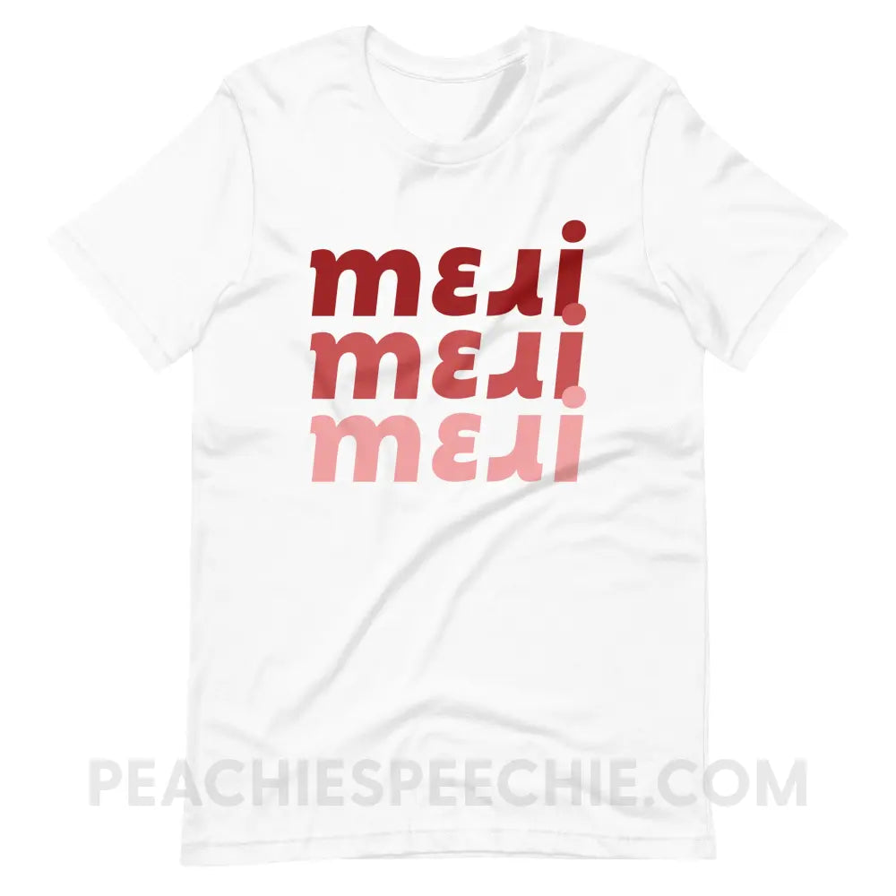 Merry (in IPA) Premium Soft Tee - White / S - T-Shirt peachiespeechie.com