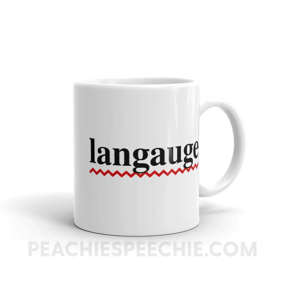 Misspelled Langauge Coffee Mug - 11oz - Mugs peachiespeechie.com