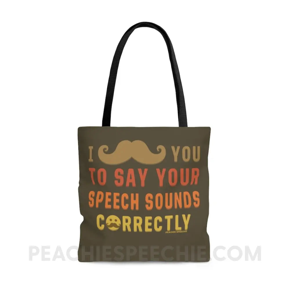 I Mustache You Everyday Tote Bag - Bags peachiespeechie.com