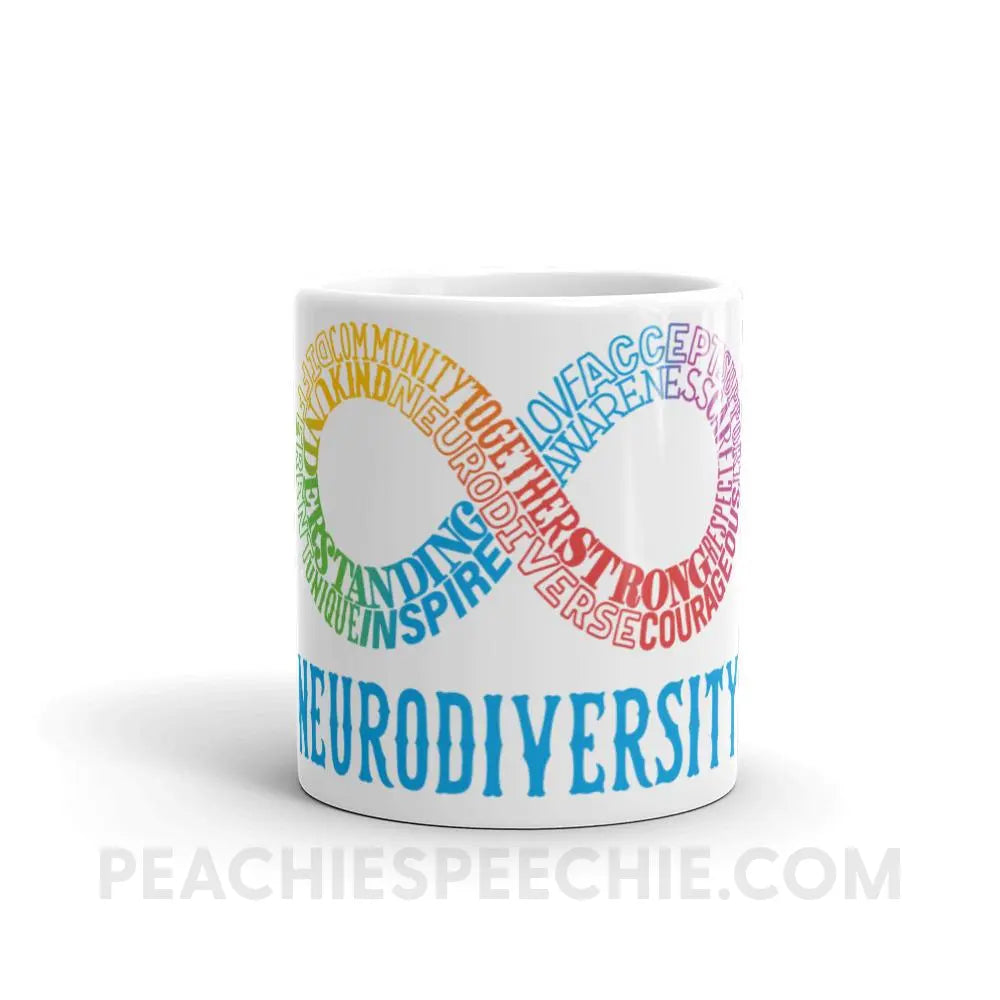 Neurodiversity Coffee Mug - 11oz - Mugs peachiespeechie.com