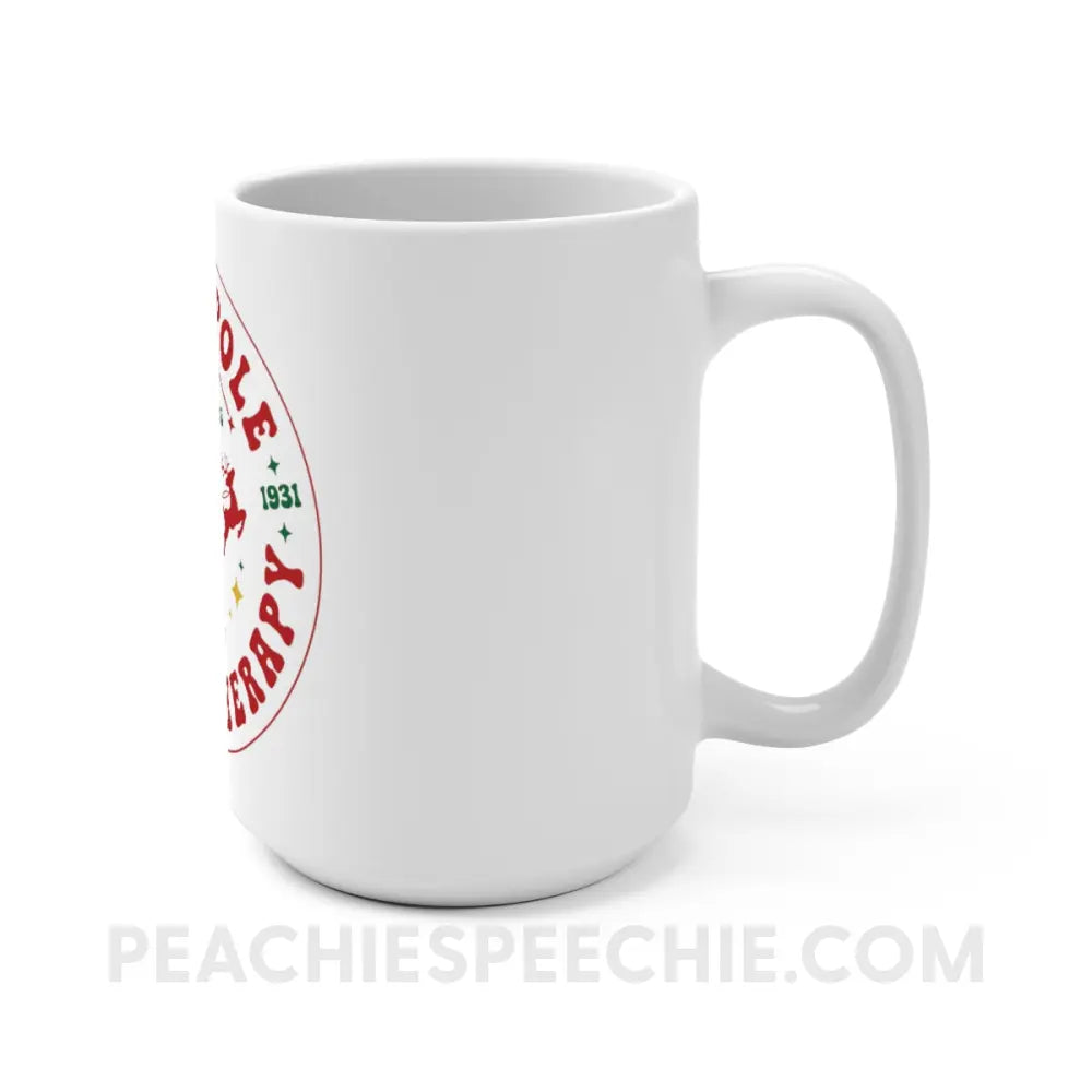 North Pole Speech Therapy Coffee Mug - peachiespeechie.com