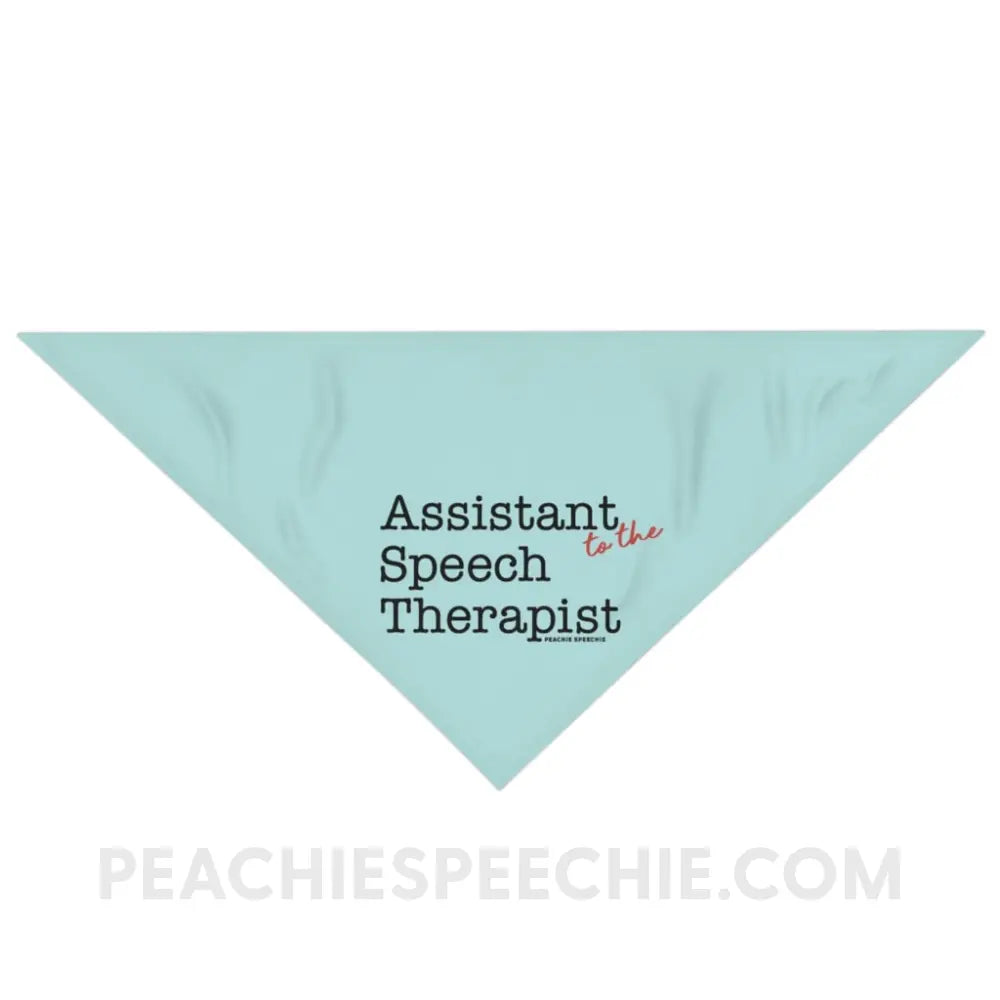 The Office Assistant (to the) Speech Therapist Pet Bandana - Pets peachiespeechie.com