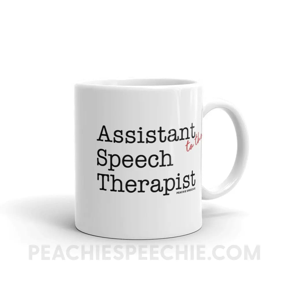 The Office Assistant (to the) Speech Therapist Coffee Mug - 11oz - peachiespeechie.com