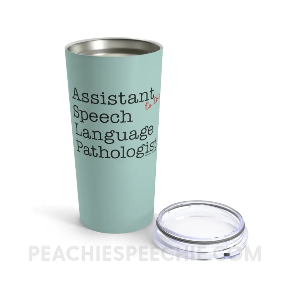 The Office Assistant (to the) Speech Language Pathologist Tumbler - Mug peachiespeechie.com