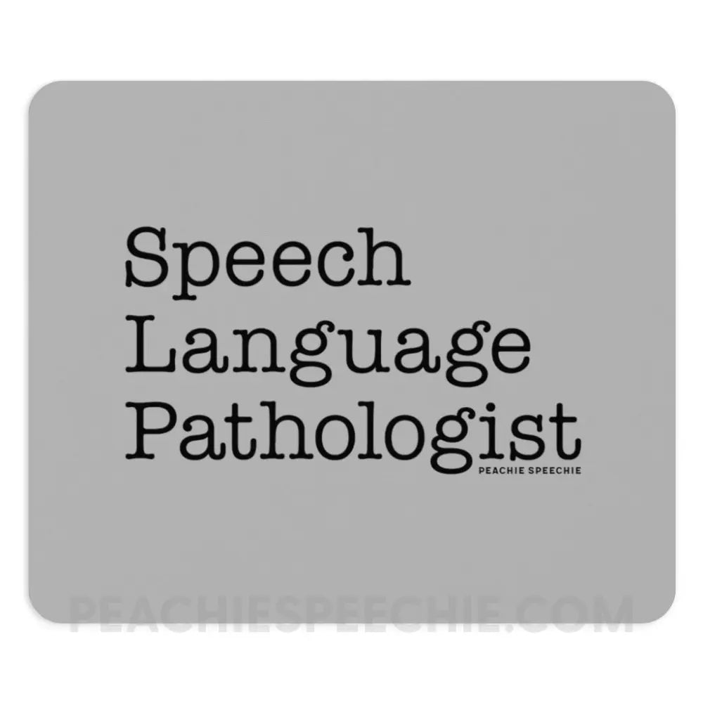 The Office Speech Language Pathologist Mouse Pad - Home Decor peachiespeechie.com