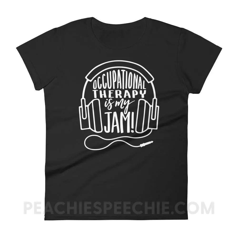 OT Jam Women’s Trendy Tee - Black / S T-Shirts & Tops peachiespeechie.com