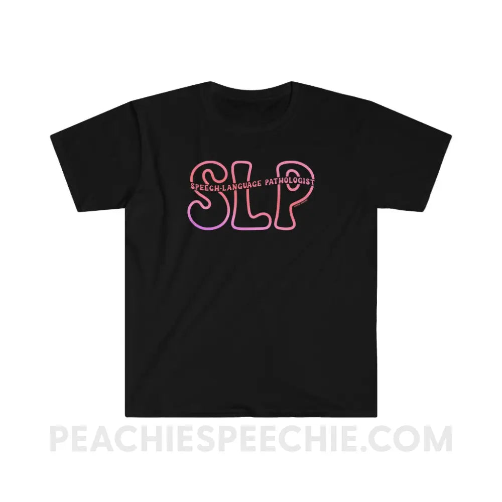 SLP Passthrough Classic Tee - Black / S - T-Shirt peachiespeechie.com