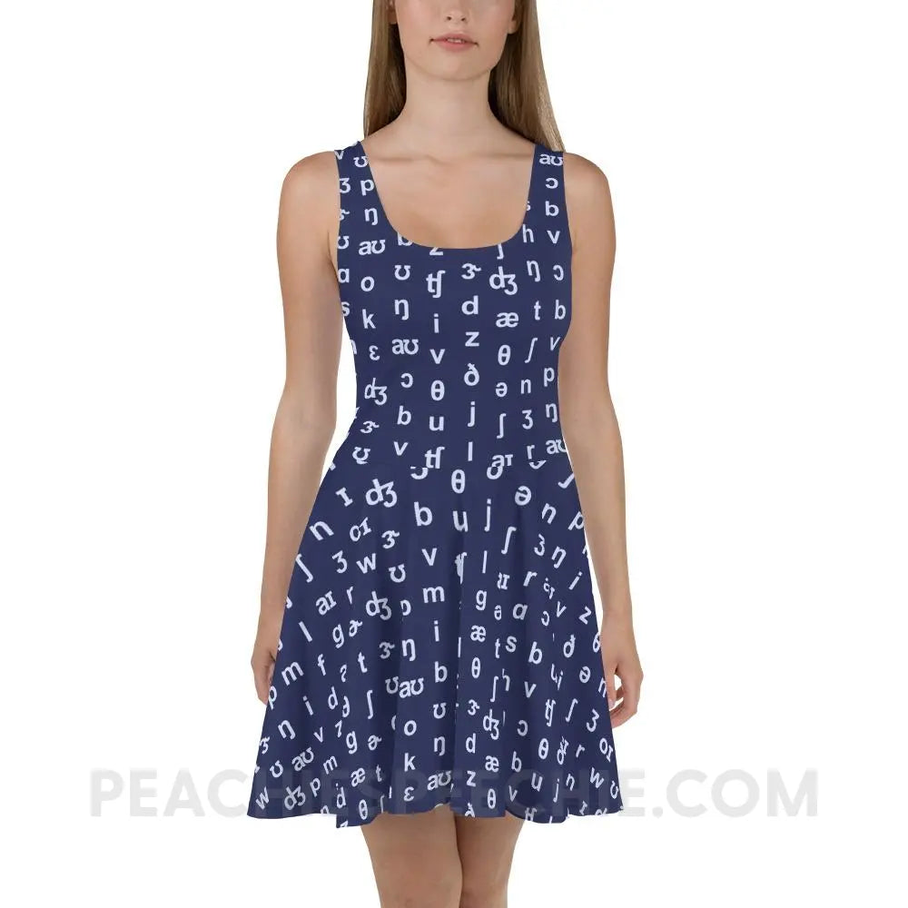 IPA Pattern Dress - XS - Dresses peachiespeechie.com