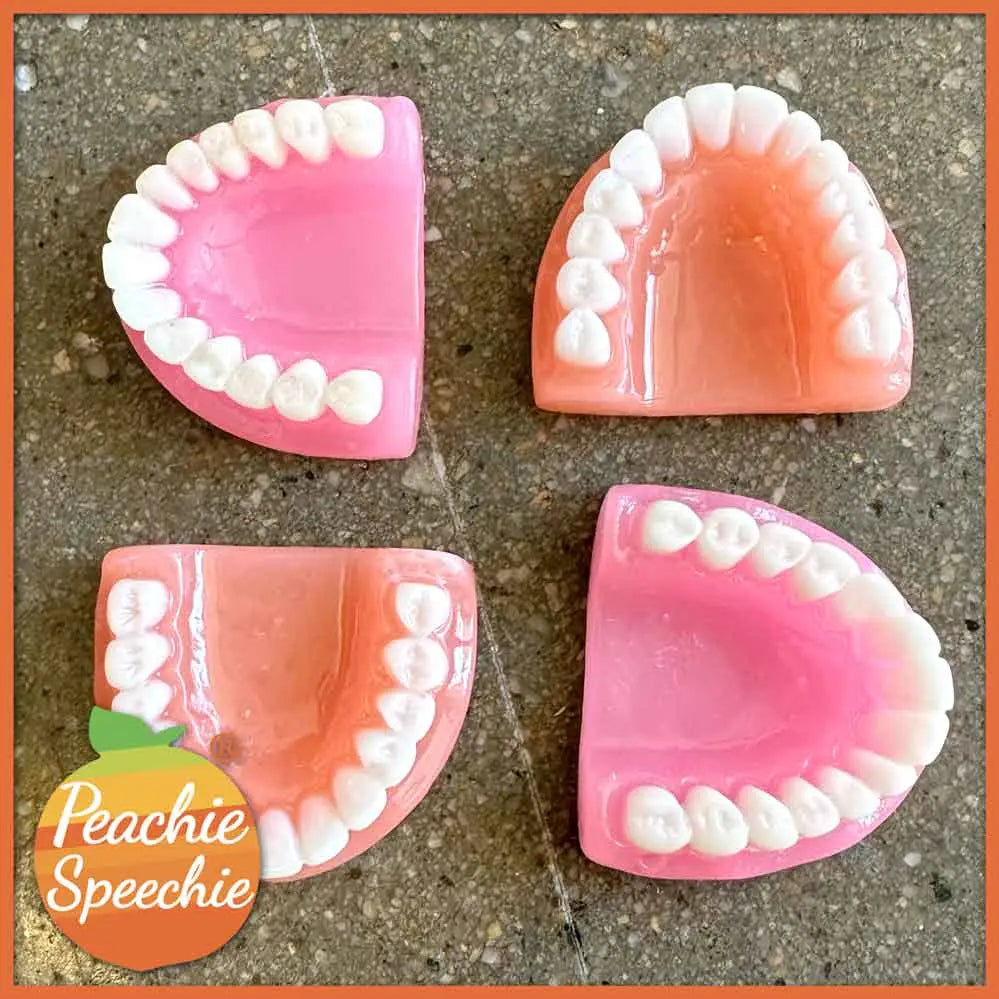 Peachie Speechie Mini Mouth Models + Activities - Pink / 4-Pack - peachiespeechie.com
